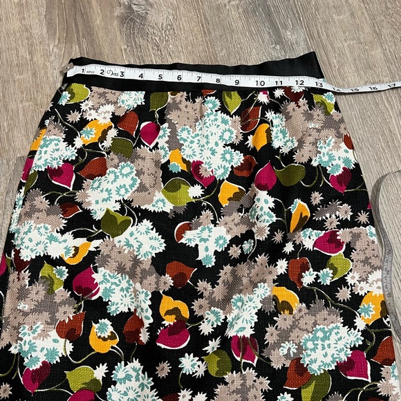 Anthropologie Girls From Savoy Linen Blend‎ Gorgeous Skirt- 2 - Picture 3 of 9